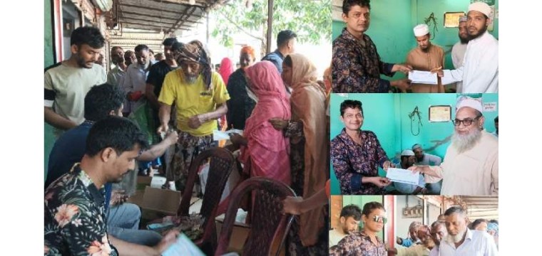 চাঁপাইনবাবগঞ্জ পৌরসভার ৪নং ওয়ার্ডে টিসিবির পণ্য বিক্রয় উদ্বোধন ও ঈদ সামগ্রী বিতরণ 
