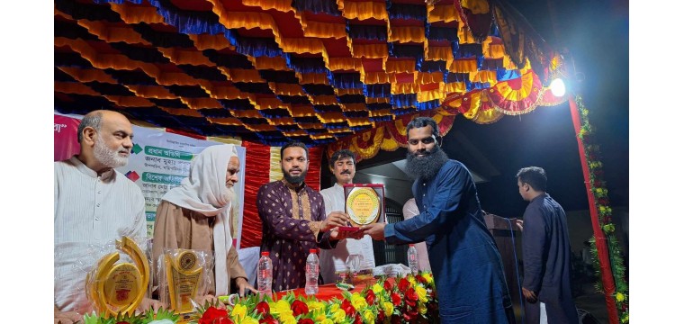 দেবীনগরে প্রগতি সংঘের উদ্যোগে কৃতি সম্বর্ধনা 