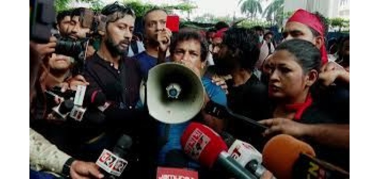 শিক্ষার্থীদের সাথে সংহতি জানালো 'শিল্পী সমাজ'