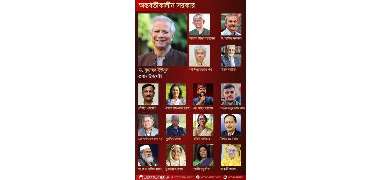 নবীন-প্রবীণে অন্তর্বর্তী সরকার, কার কী পরিচয়
