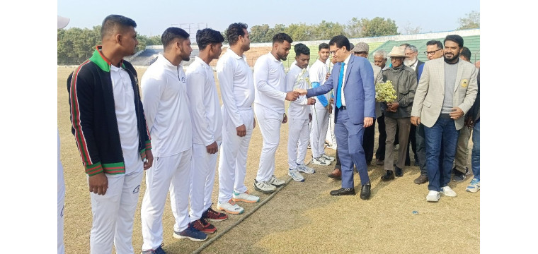 চাঁপাইনবাবগঞ্জে প্রথম বিভাগ ক্রিকেট লীগ শুরু