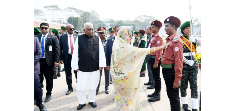 আনসার-ভিডিপি রাষ্ট্রপতি পদক পেলেন শিবগঞ্জের শহিদ 