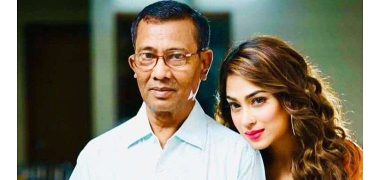 বাবা হারালেন চিত্রনায়িকা পপি