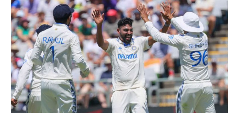 আগুন ঝরালেন সিরাজ, ৫৫ রানেই অলআউট দক্ষিণ আফ্রিকা