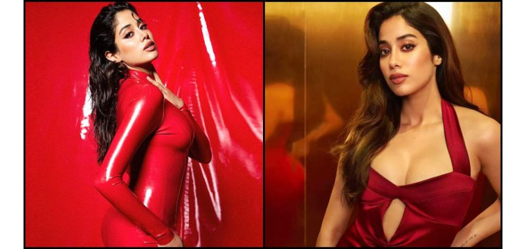 জাহ্নবীর শরীরের বিউটি স্পট দেখতে চেয়ে ক্ষুদেবার্তা