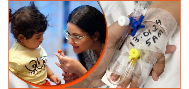 ছেলেসহ হাসপাতালে পরীমণি