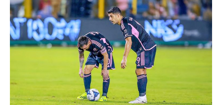 ইন্টার মিয়ামিকে জেতাতে পারলেন না মেসি-সুয়ারেজ