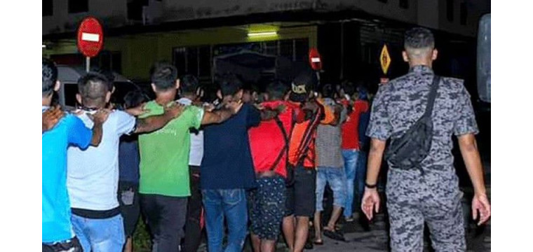 মালয়েশিয়ায় বাংলাদেশিসহ আটক ৫৬১ জন