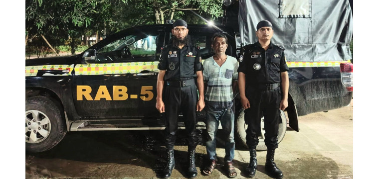 ১টি বিদেশি পিস্তল উদ্ধার আটক-১