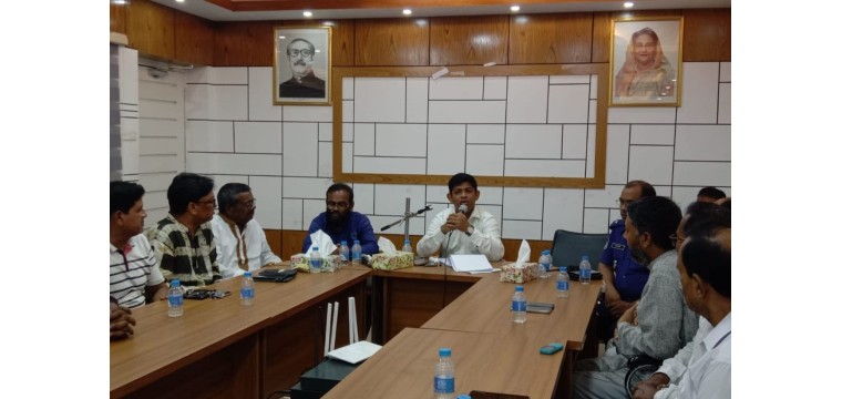 শিবগঞ্জে আম মৌসুমে যানজট নিরসনে বিশেষ সভা