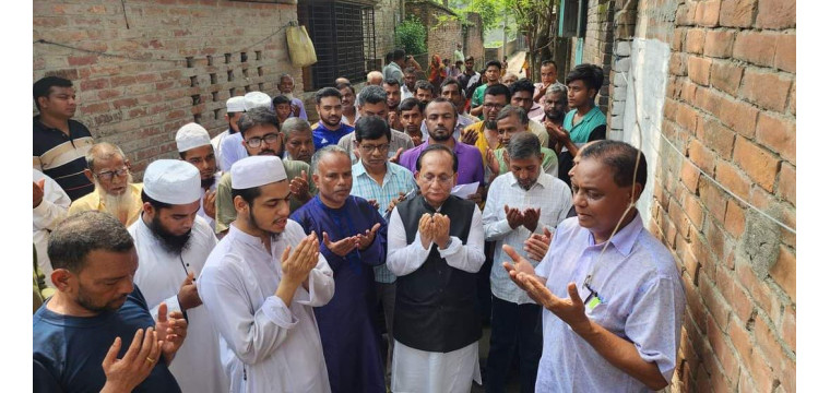 পৌরসভার ৬টি ওয়ার্ডে রাস্তা ও ড্রেন নির্মাণ কাজের উদ্বোধন