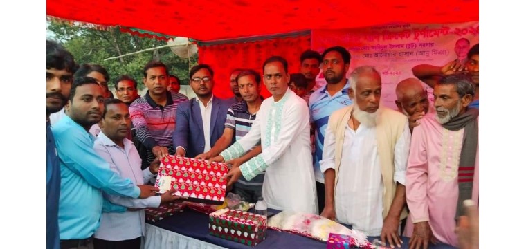 শিবগঞ্জে বঙ্গবন্ধু প্রাইজমানি ক্রিকেট টুর্নামেন্টের ফাইনাল খেলা সম্পন্ন।
