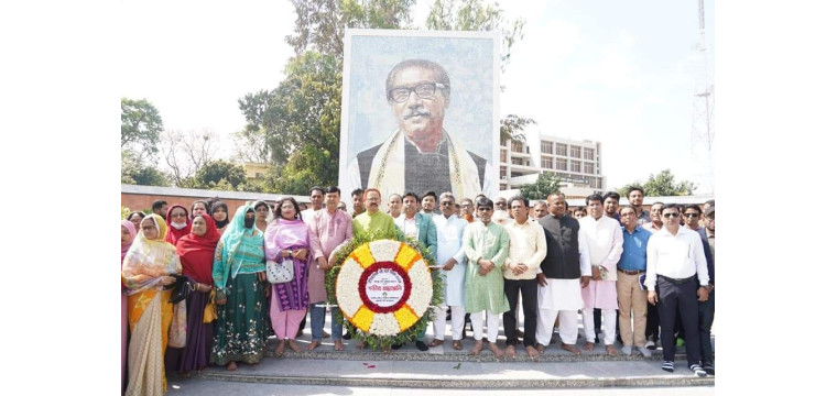 রাসিকের উদ্যোগে যথাযথ মর্যাদায় ঐতিহাসিক ৭ই মার্চ দিবস পালিত