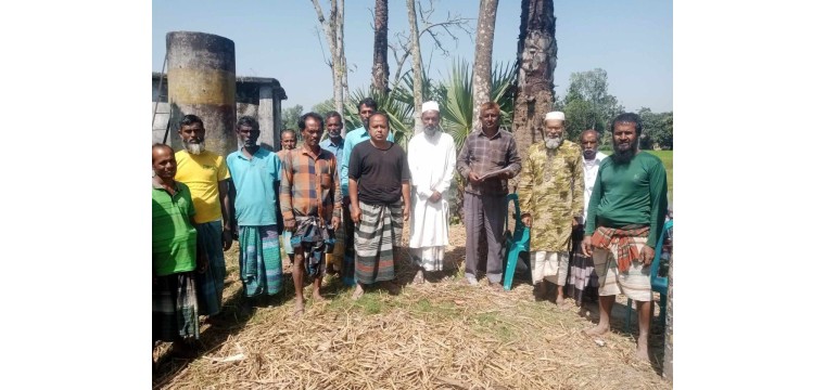 মান্দায় সেচ সুবিধার্থে কৃষকদের নিয়ে মতবিনিময়