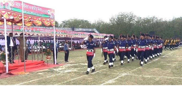 চাঁপাইনবাবগঞ্জে মহান স্বাধীনতা দিবস পালিত