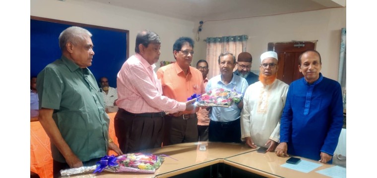 রাজশাহী বরেন্দ্র কলেজের নতুন অধ্যক্ষ রণজিৎ কুমার সাহা