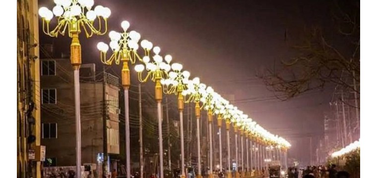 সড়ক সাজাতে গিয়ে সাড়ে ৪৩ কোটি টাকা বিল বাকি রাসিকের
