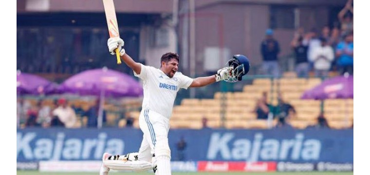 সরফরাজের প্রথম টেস্ট সেঞ্চুরি, লজ্জা কাটিয়ে ঘুরে দাঁড়াচ্ছে ভারত