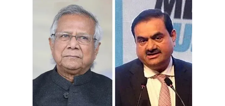 পাওনা ৮০ কোটি ডলার চেয়ে ড. ইউনূসকে চিঠি দিলেন আদানি