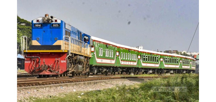 রাজশাহীতে ট্রেন থেকে পড়ে ধান কাটা শ্রমিকের মৃত্যু