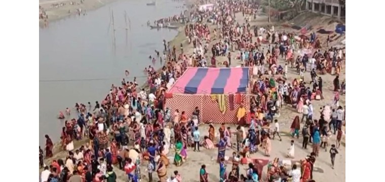 চাঁপাইনবাবগঞ্জে গঙ্গাস্নান অনুষ্ঠিত