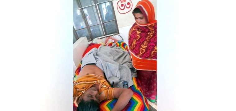 শিবগঞ্জে জমি বিরোধে দোকানীর ওপর হামলার অভিযোগ