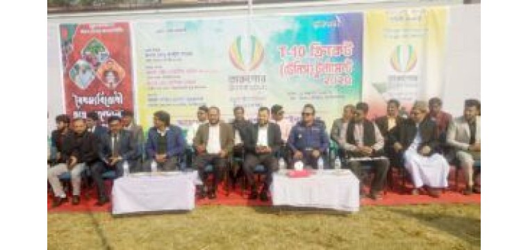চাঁপাইনবাবগঞ্জের পুরাতন স্টেডিয়ামে শুরু হলো টি-১০ ক্রিকেট টূর্নামেন্ট