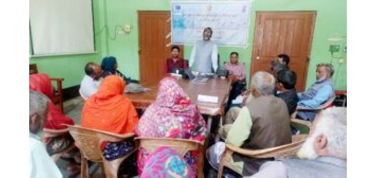 গোমস্তাপুরে গ্রামআদালত বিষয়ক মতবিনিময় সভা
