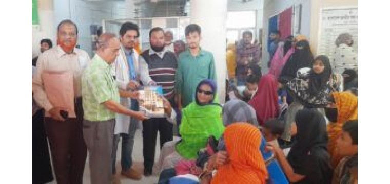 চাঁপাইনবাবগঞ্জ চক্ষু হাসপাতালে রোগীদের কাগজপত্র সংরক্ষণে রেকর্ড ক্লিপ ফাইল চালু