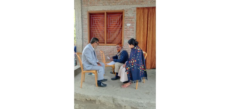 শিবগঞ্জে বাড়ি বাড়ি গিয়ে নতুন ভোটারদের তথ্য সংগ্রহ শুরু