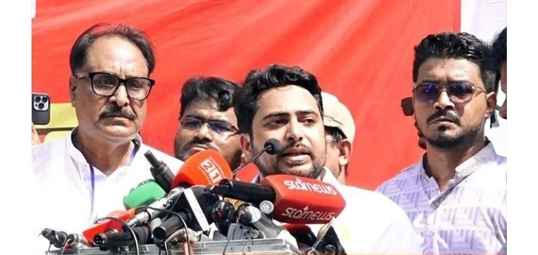সীমান্তে বিএসএফের আগ্রাসন আন্তর্জাতিক আইন লঙ্ঘন করে- নাহিদ ইসলাম