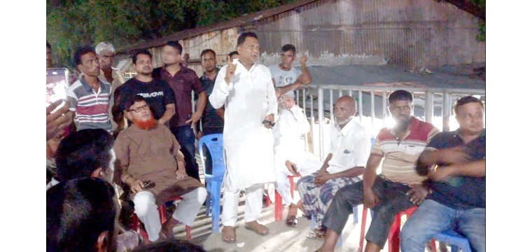 রহনপুর পৌর ৬নং ওয়ার্ড বিএনপির নেতাকর্মীদের সাথে ঈদ পরবর্তী মতবিনিময় সভা অনুষ্ঠিত