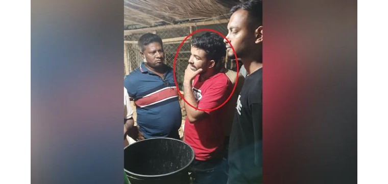চাঁদাবাজি করতে গিয়ে ফের জনতার হাতে আটক যুবদল নেতা