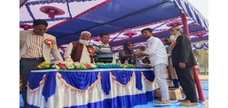 গোমস্তাপুরে আলিনগর স্কুল ও কলেজের এসএসসি পরিক্ষার্থীদের বিদায় ও কৃতী  সংবর্ধনা