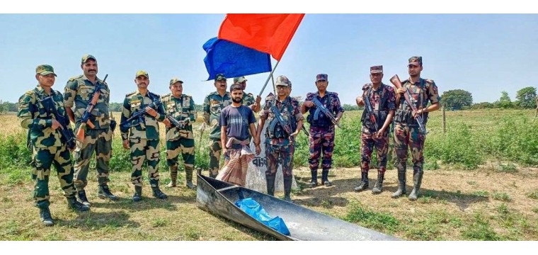 ভারতে অনুপ্রবেশের অভিযোগে আটক বাংলাদেশি জেলেকে ফেরত দিল বিএসএফ