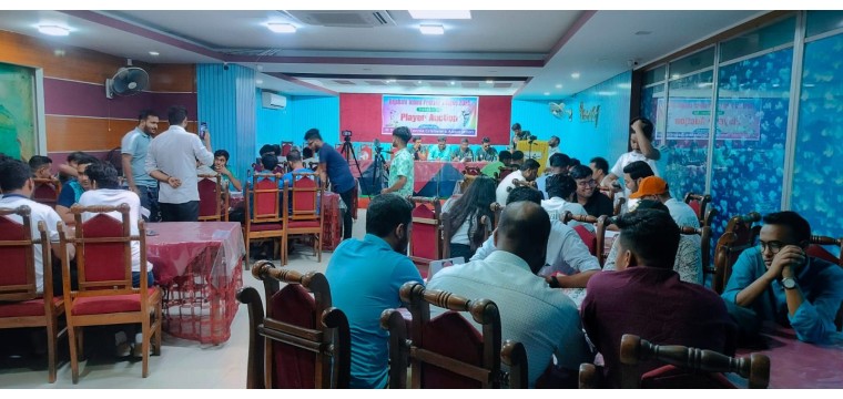 রাজশাহী টেনিস প্রিমিয়ার লীগের খেলোয়ার বাছাই সম্পন্ন