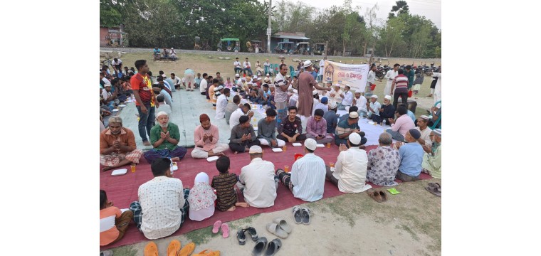চাঁপাইনবাবগঞ্জে গ্রীনসিটি ব্লাড ডোনার গ্রুপের ইফতার মাহফিল ও দোয়া অনুষ্ঠিত