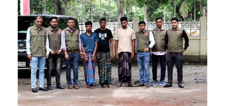 টাঙ্গাইলে ডাকাত দলের ৩ সদস্য গ্রেপ্তার