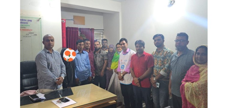 শিবগঞ্জে ইউএনও'র প্রচেষ্টায় শিশুকে পরিবারে পূনঃএকীকরণ