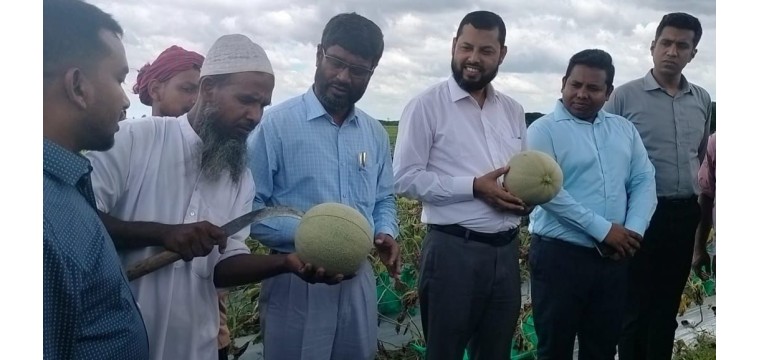 ভোলাহাটে বিভিন্ন কর্মসূচিতে জেলা প্রশাসক 