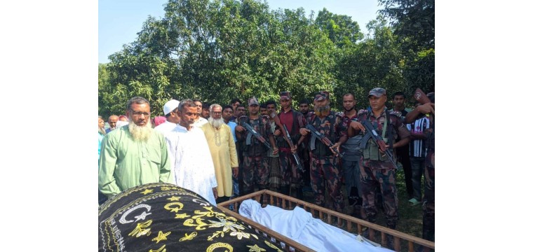 ভারতীয় নাগরিকের লাশ বাংলাদেশীর আত্মীয়-স্বজনকে দেখাতে সহযোগিতা করল বিজিবি - বিএসএফ 