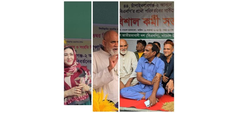 চাঁপাইনবাবগঞ্জ -২ আসনে বিএনপি'র মনোনয়ন পরিবর্তনের দাবী
