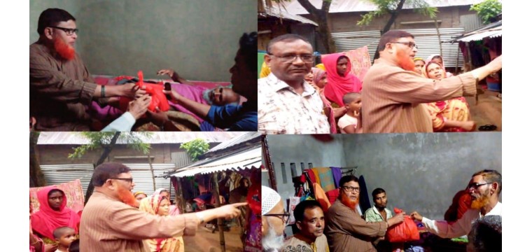 অসুস্থ নেতাকর্মীদের খোঁজ খবর  আর্থিক সহায়তা ও মতবিনিময় করলেন এ্যাডঃনুরুল ইসলাম সেন্টু
