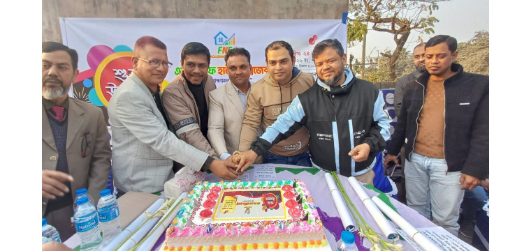 চাঁপাইনবাবগঞ্জে এফ.এন.এফ হাউজিং প্রজেক্টের শুভ উদ্বোধন